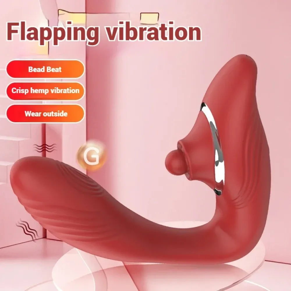 10 Mode Dual Stimulation Vibrator For Women Clit & G-Spot