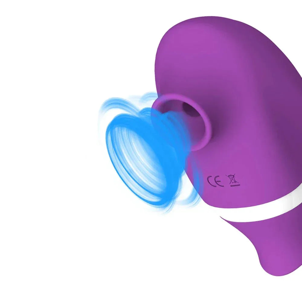 2-in-1 Clit Sucker & Vibrator for Double Stimulation