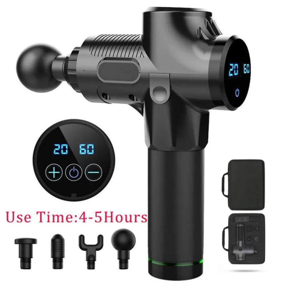 Vibe Geeks LCD display massage gun deep muscle massage - AU