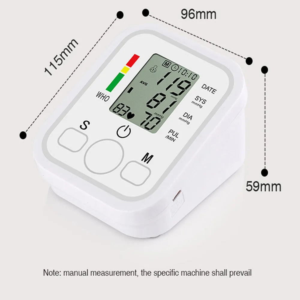 Vibe Geeks High Accuracy Digital Blood Pressure Monitor