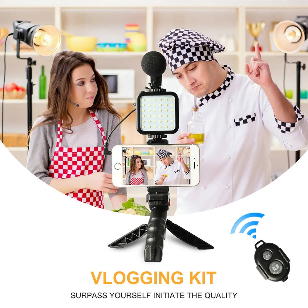 Vibe Geeks Mobile Phone Photography Video Shooting Kit