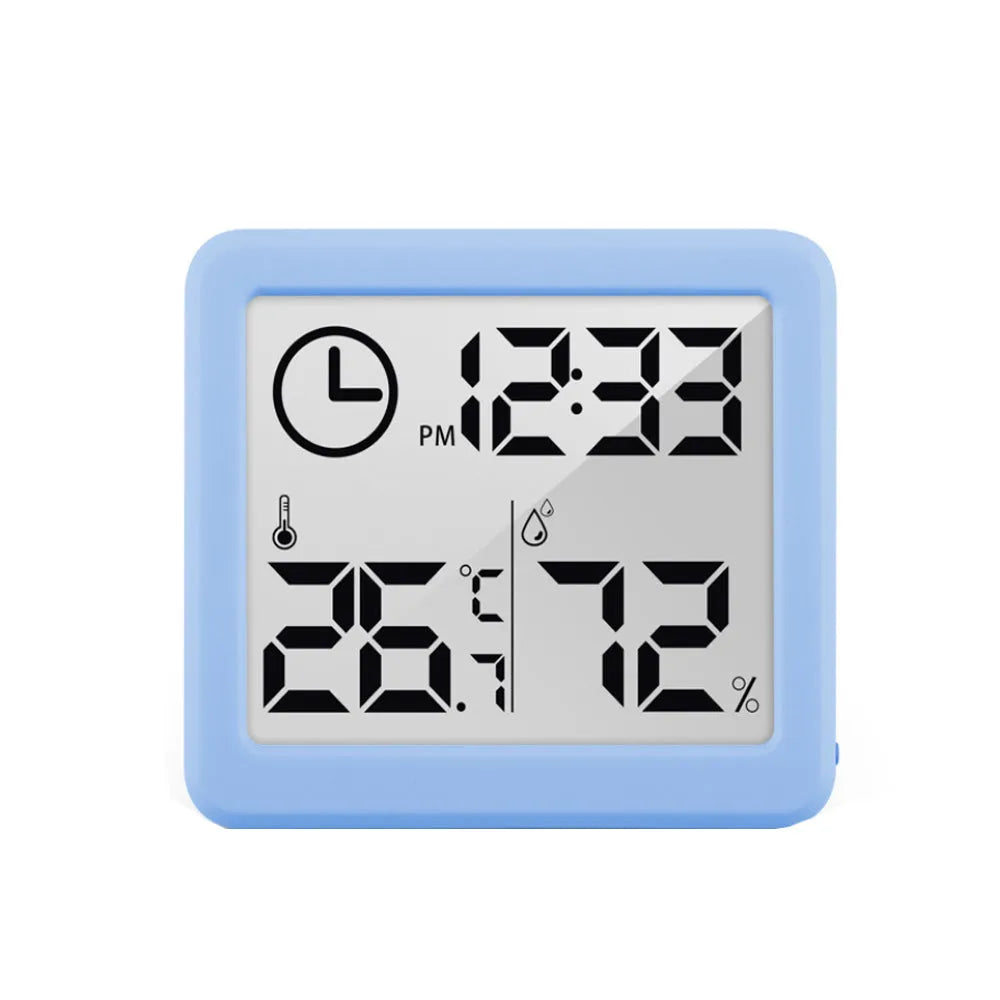 Vibe Geeks Thermometer and Humidity Monitor with 3.2” LCD