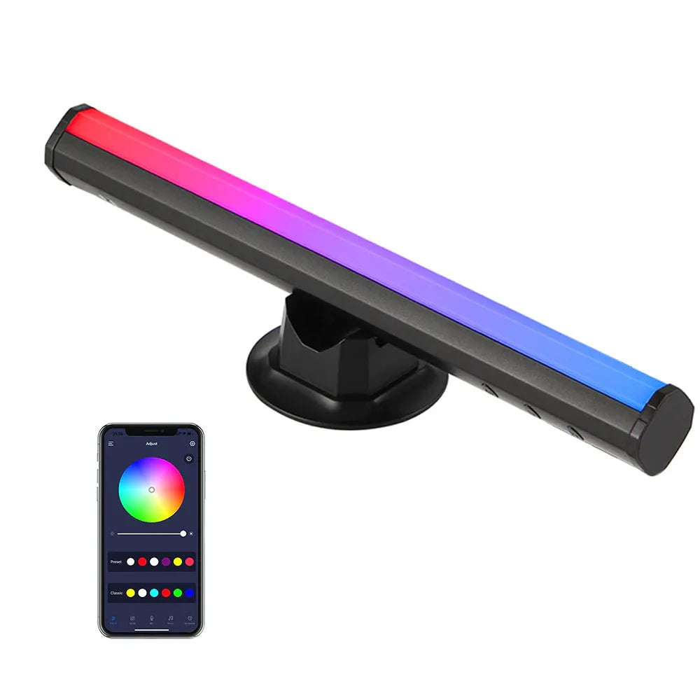 Vibe Geeks USB Interface Smart LED Light Bars APP