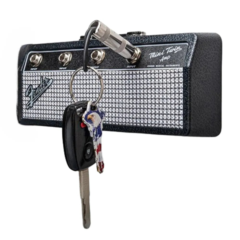 Vibe Geeks Fender Jack Key Storage Rack for Music Lovers