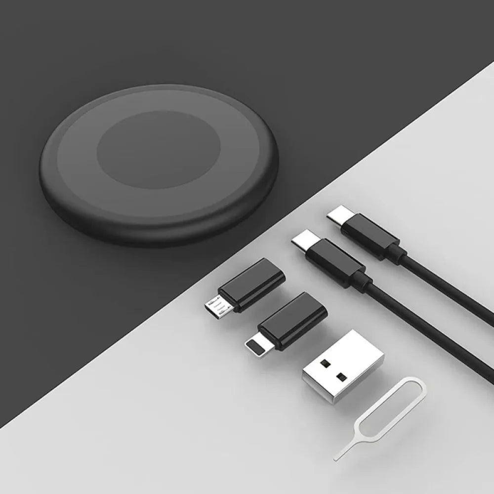 Vibe Geeks Multi - type Compact Cable Card with & USB