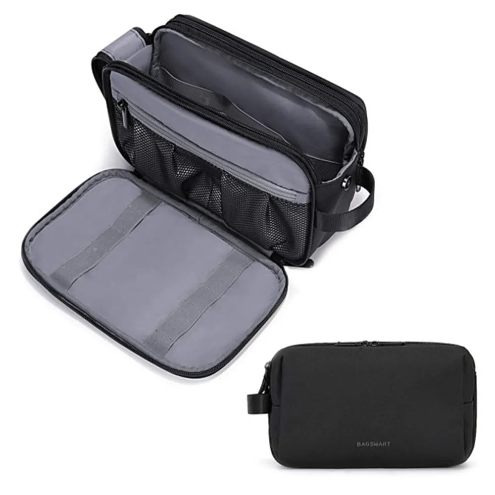 Vibe Geeks Water Resistant Travel Toiletry Organizer Bag