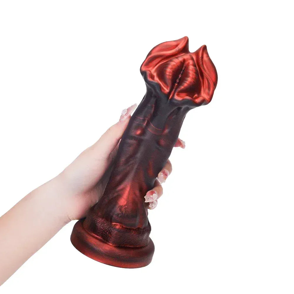 8.7 Inch Thick Silicone Dildo With Suction Cup