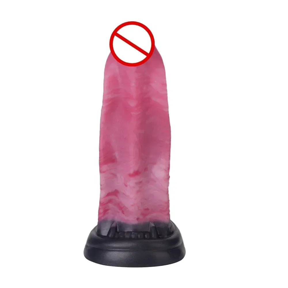 8.8 Inch Monster Dildo With Suction Cup Realistic Silicone