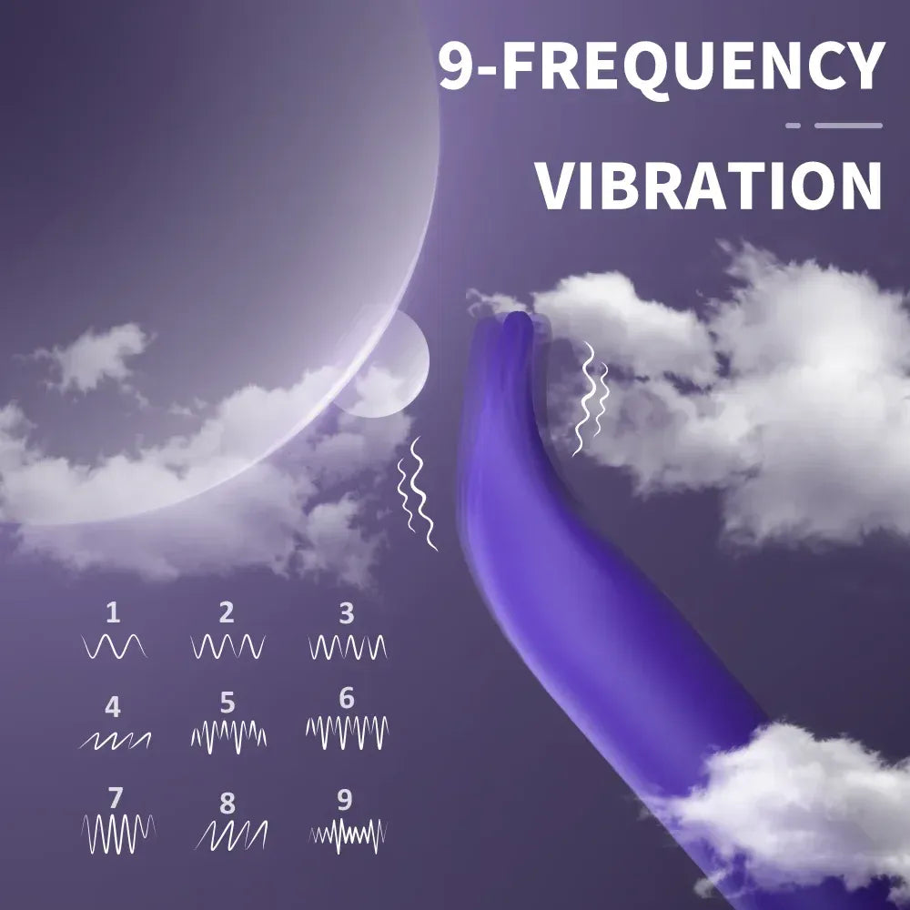 9 Mode Silicone G Spot Vibrator for Women