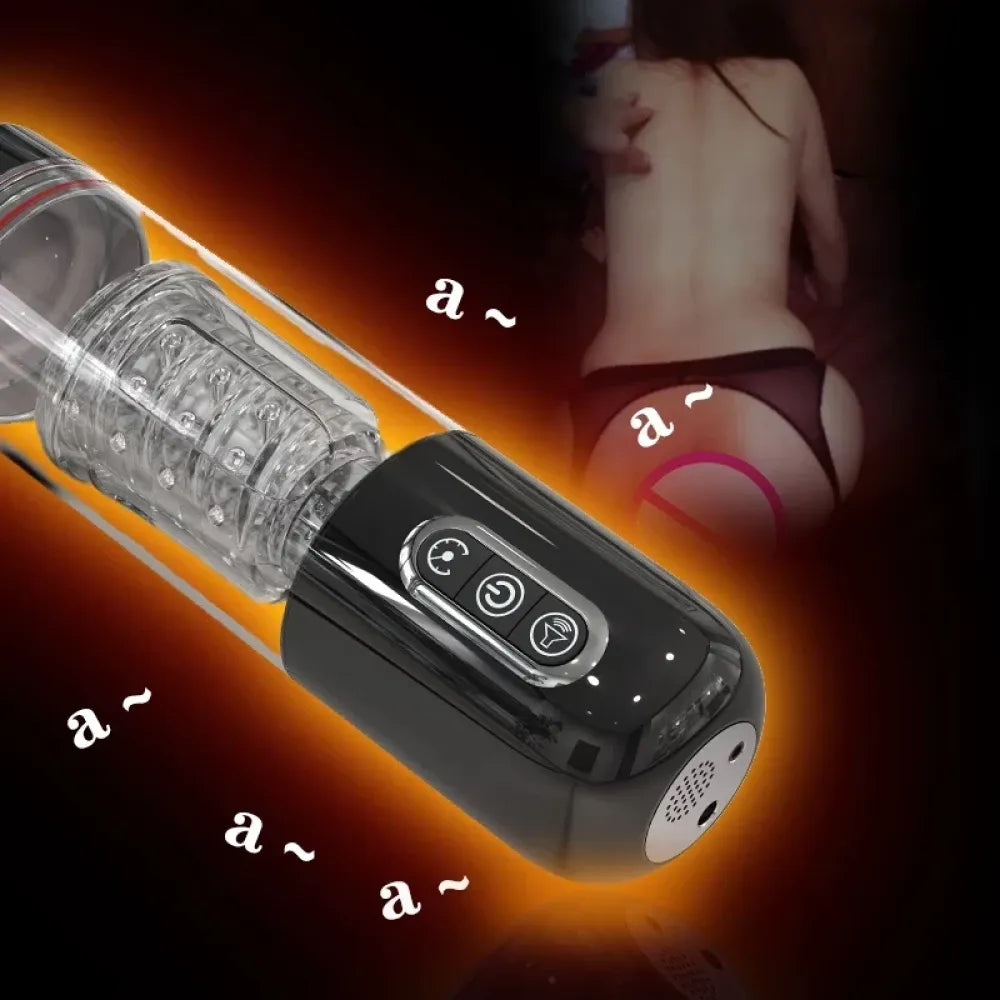 Automatic Sucking Masturbator Cup for Men Realistic Vaginal