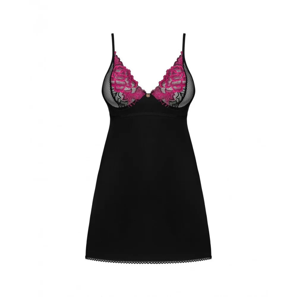 Babydoll & Thong By Obsessive Xs/S