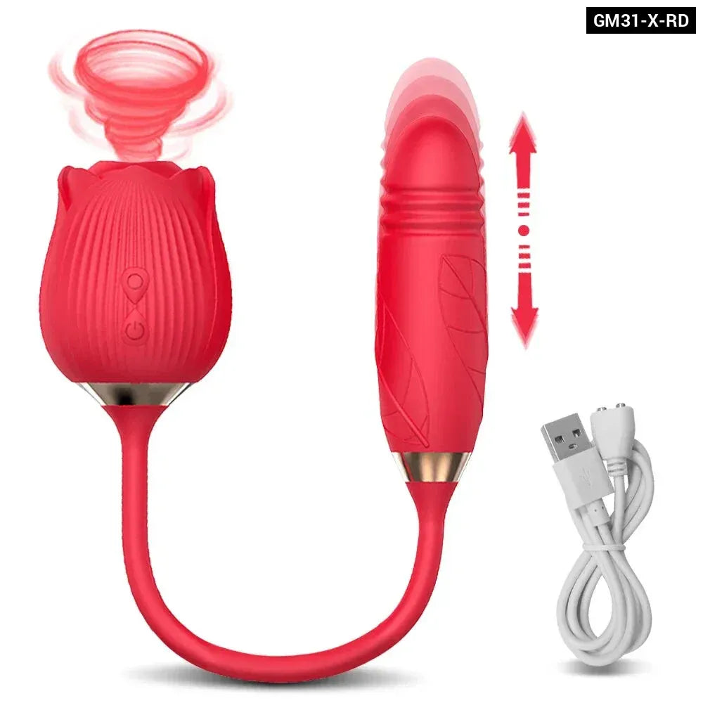 Clit Sucker Vibrator for Women Nipple Clit Stimulation Toy