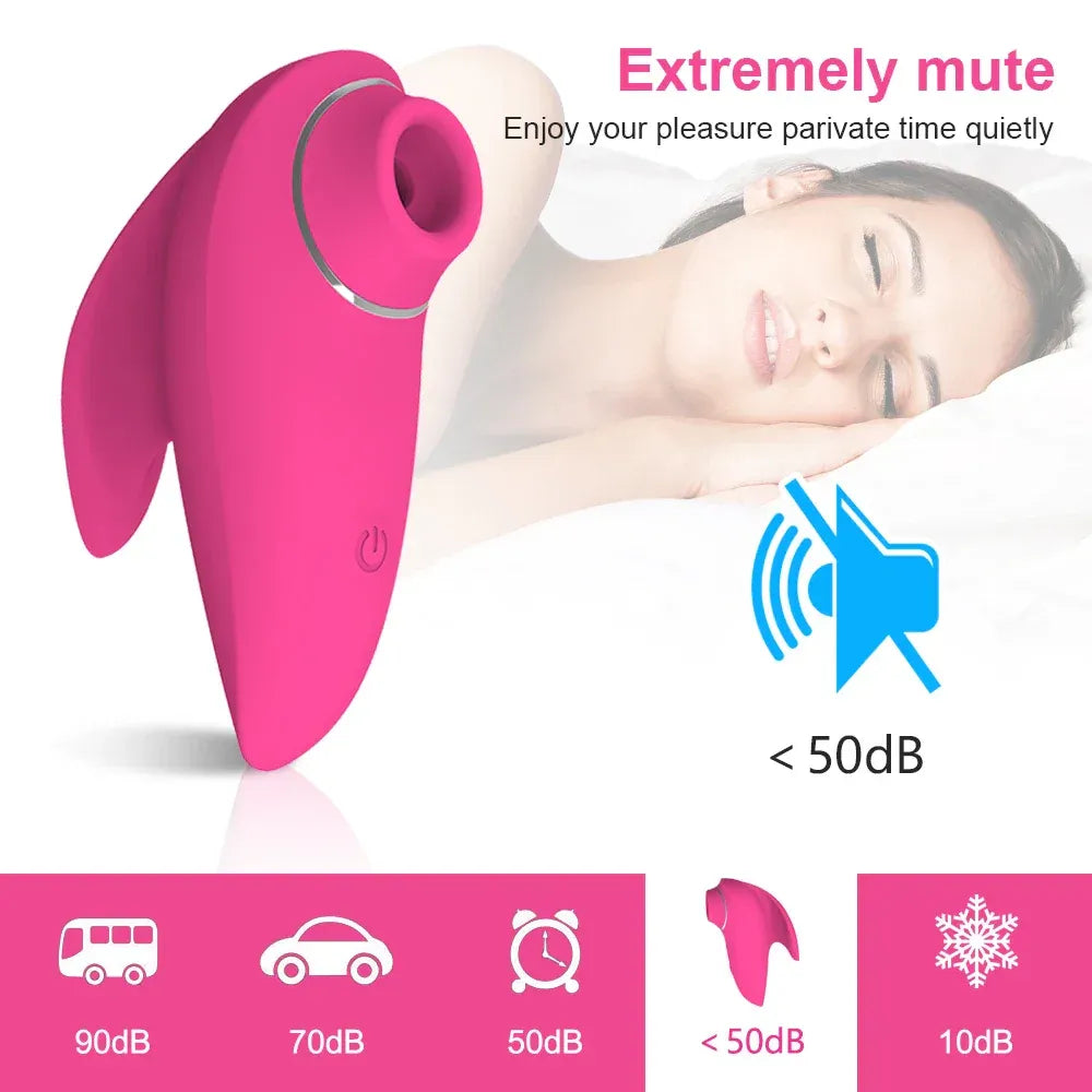 Clit Sucker Vibrator for Women Oral Nipple Stimulator