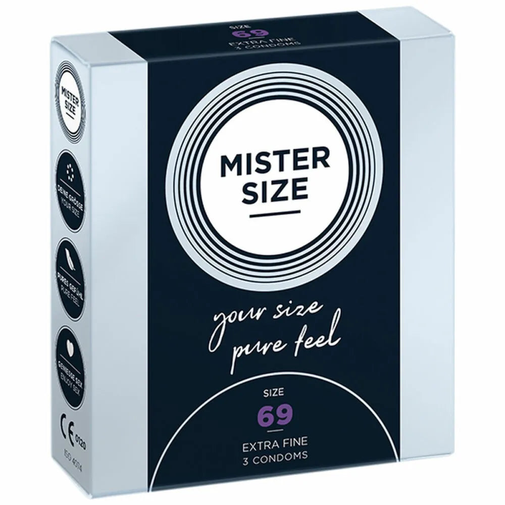 Condoms By Mister Size Extrafine 69 Mm