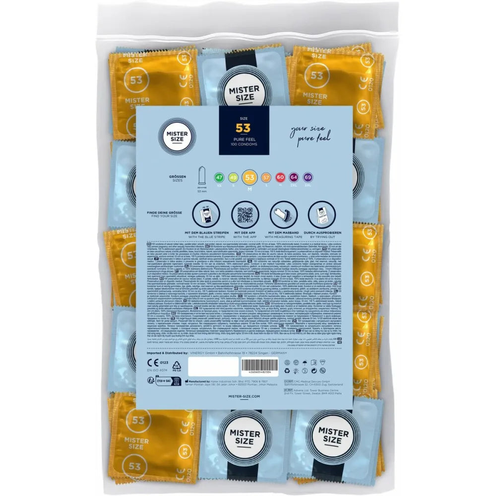 Condoms Mister Size 100 Units