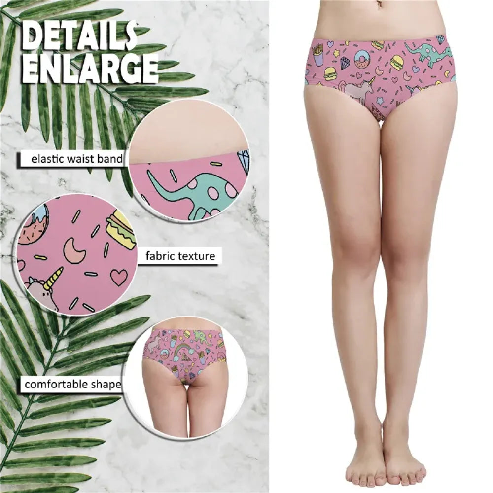 DeanFire Super Soft Novelty Hipster Women’s Underwear