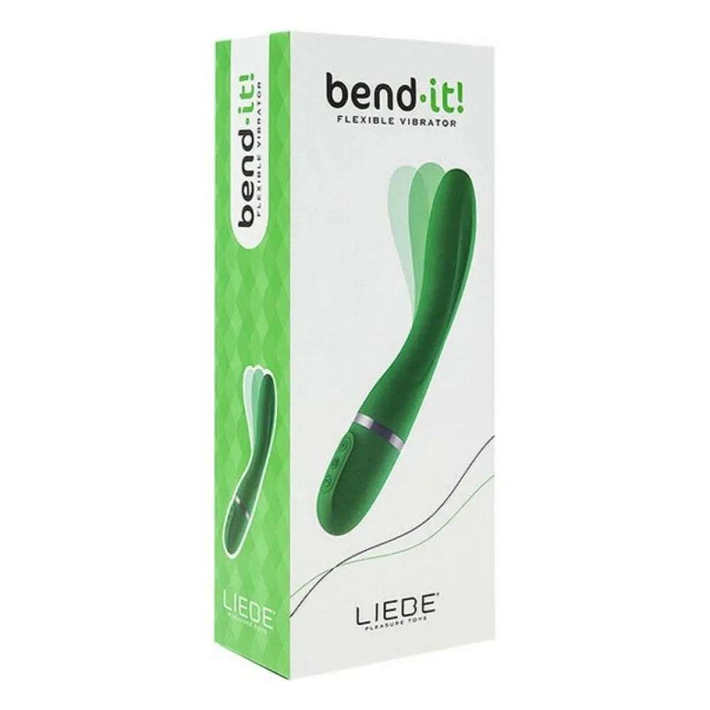 G-Spot Vibrator By Liebe Bend It Summer Green