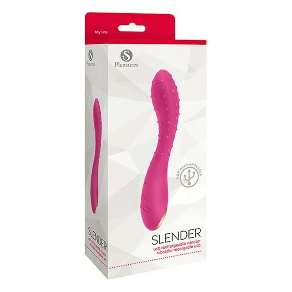 G-Spot Vibrator By S Pleasures Slender Pink