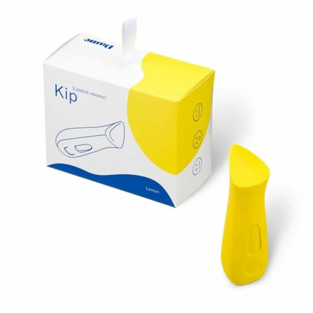 Kip Clitoris Vibrator By Dame Products Lemon