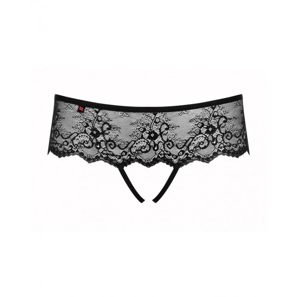 Merossa Open Panties By Obsessive S13013260 Xxl/Xxxl