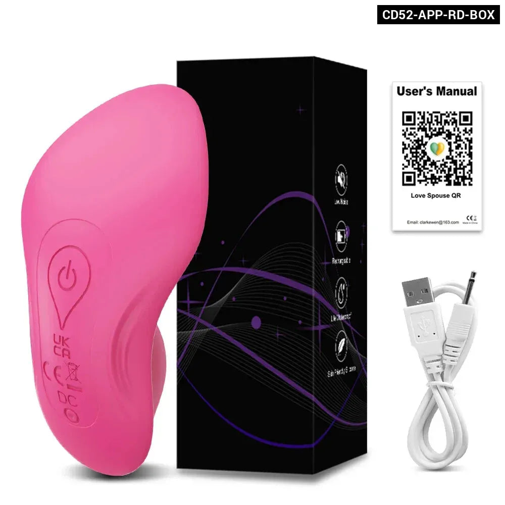 Mini Clit Vibrator for Women Wearable Panties Stimulator