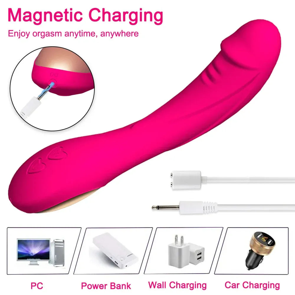 Powerful G Spot Vibrator for Women Soft Skin Stimulator