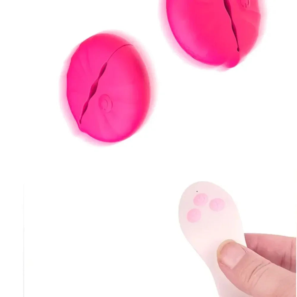 Remote Control Vibrating Nipple Clips Rechargeable Bdsm Sex