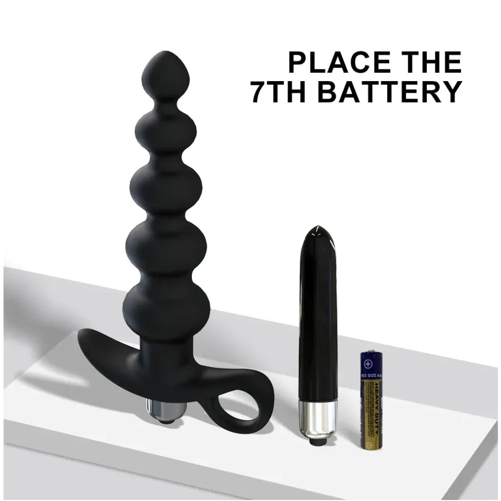 Silicone Anal Vibrator For Couples Prostate Massage &