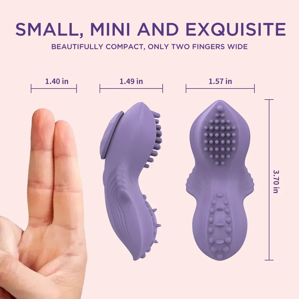 Smart Wearable Vibrator With Magnetic & App Dual