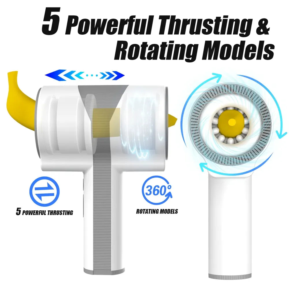 Telescopic Male Masturbator Vibration Rotation