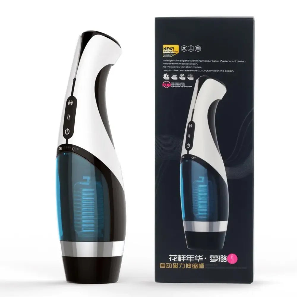 Telescopic Sucking Machine Automatic Masturbator For Oral