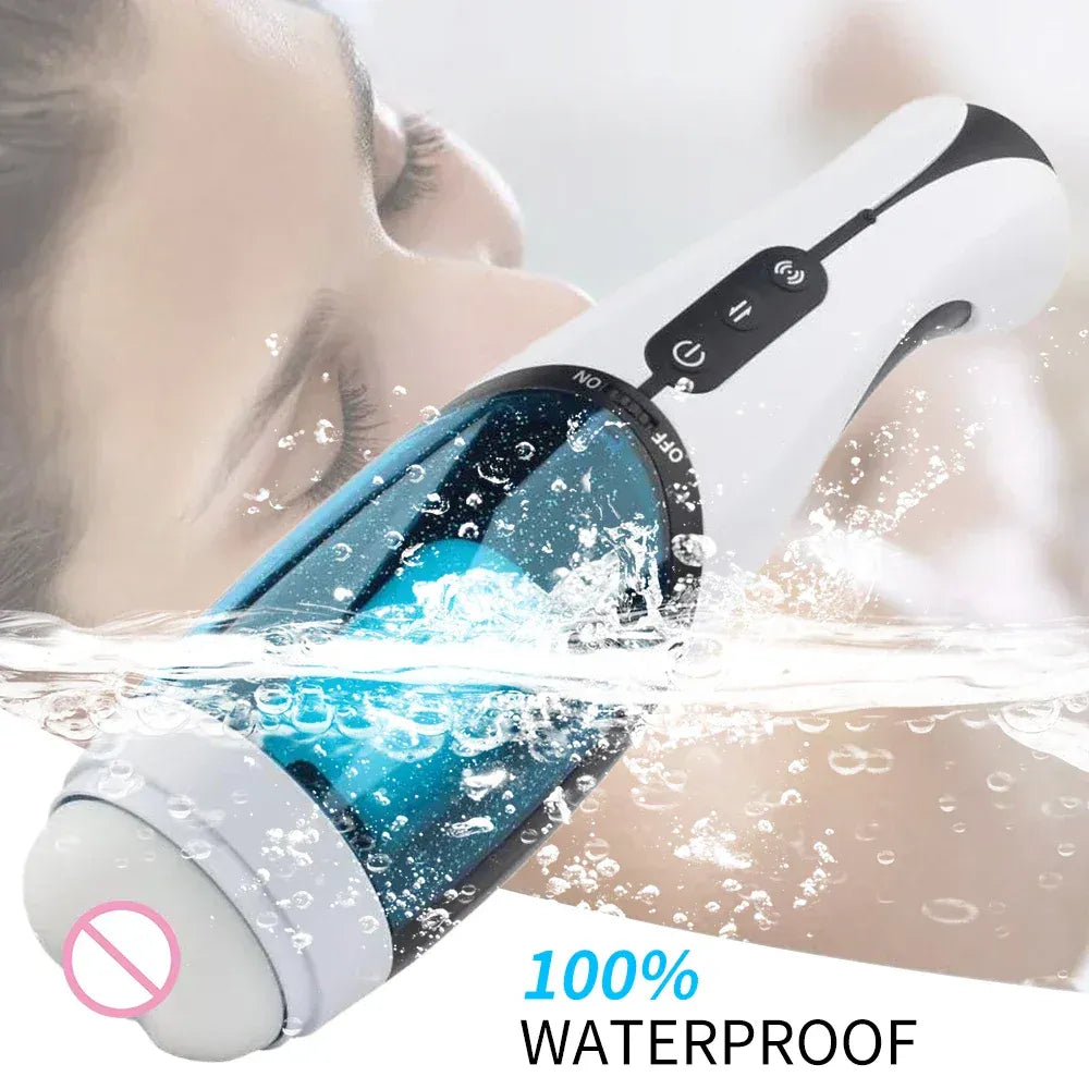 Telescopic Sucking Machine Automatic Masturbator For Oral