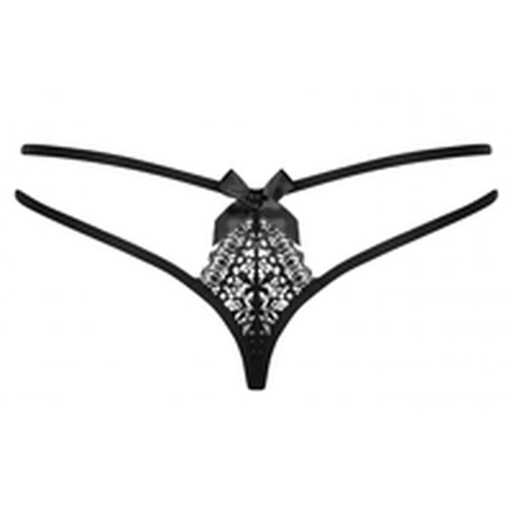 Thong By Obsessive Intensa Black L/Xl