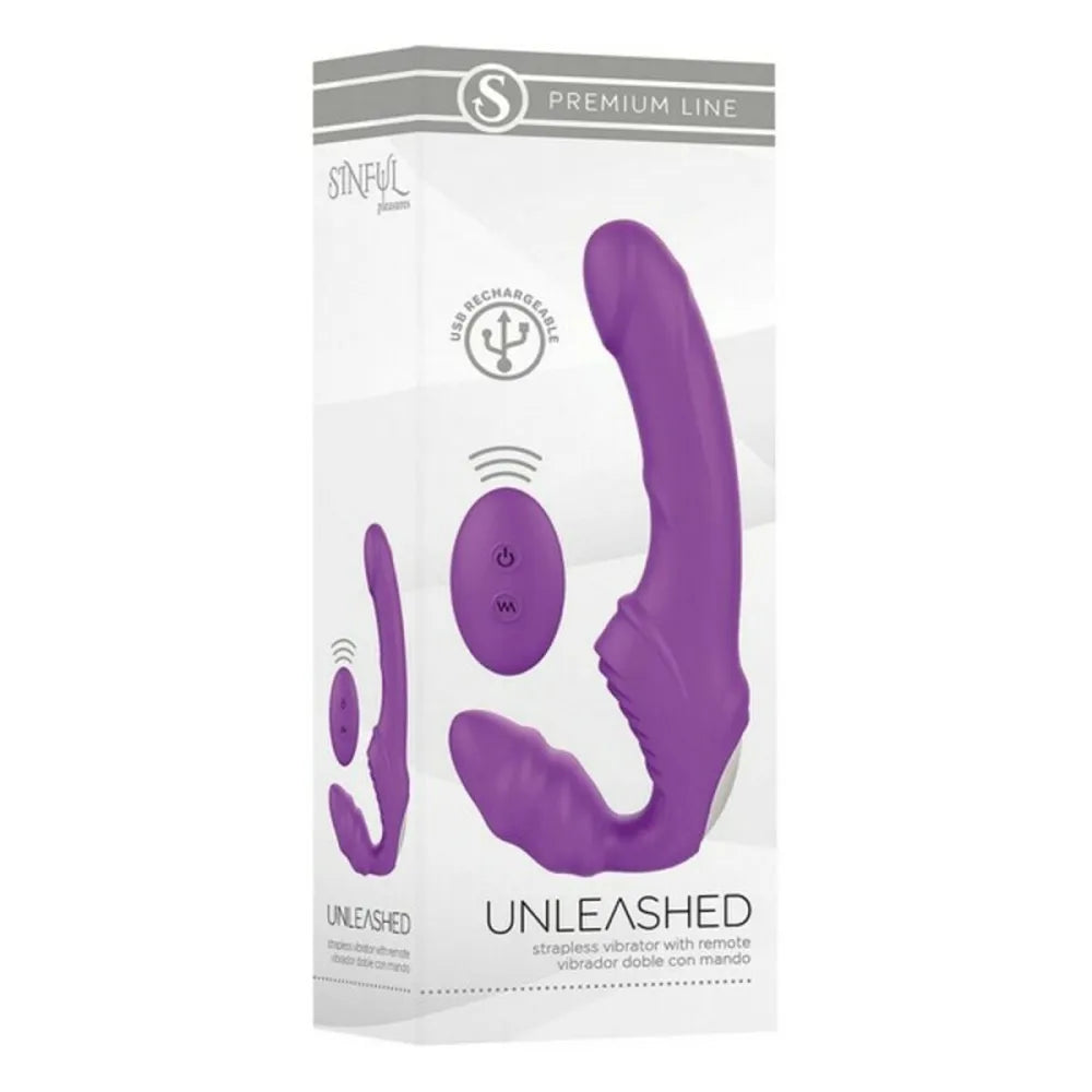 Vibrator By S Pleasures Premium Line Unleashed Lilac