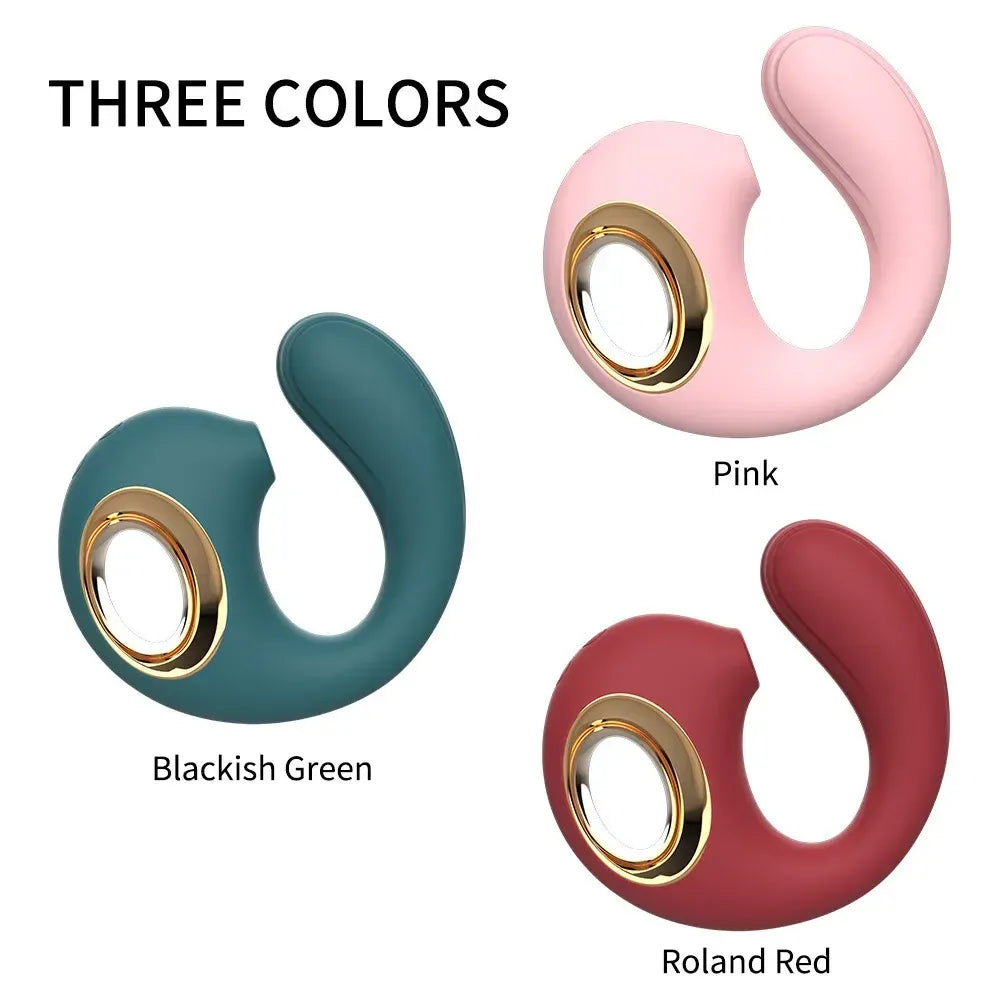 Waterproof Dual Stimulation Vibrator Clit Tonguing & G-Spot