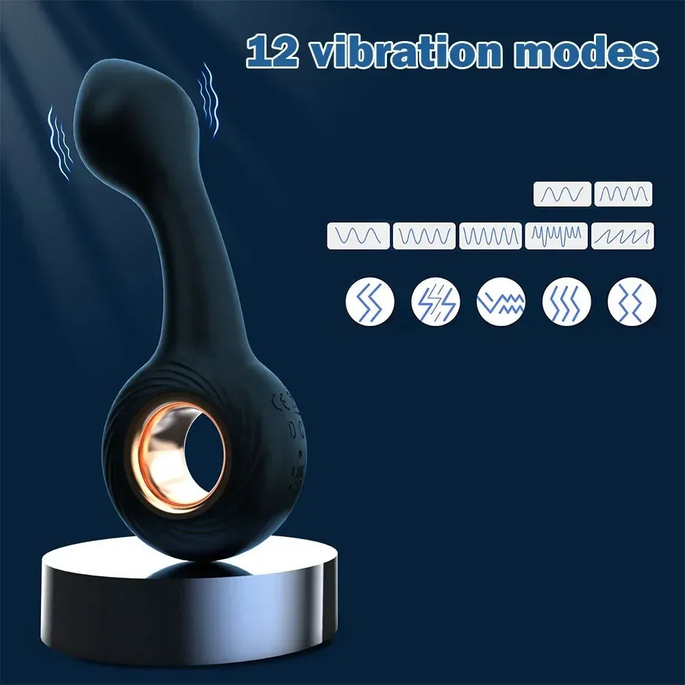 Waterproof Prostate Massager Vibrating Anal Plug For Men