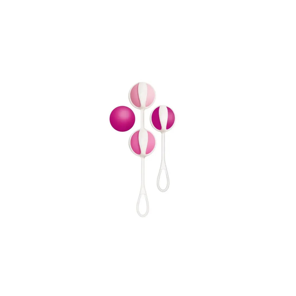 Weighted Kegel Training Kit By Gvibe Geisha Mini Fuchsia