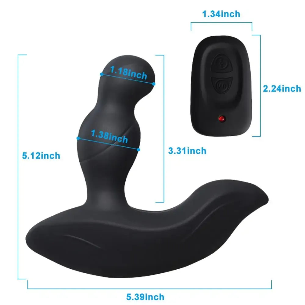 Wireless Prostate Massager For Men Silicone Anal Vibrator