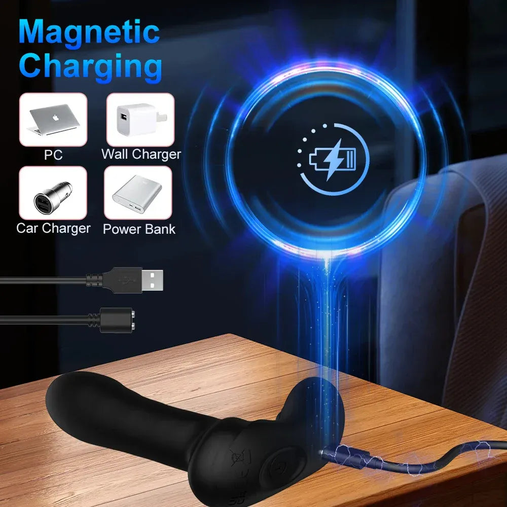 Wireless Prostate Massager For Men Vibrating Anal Plug