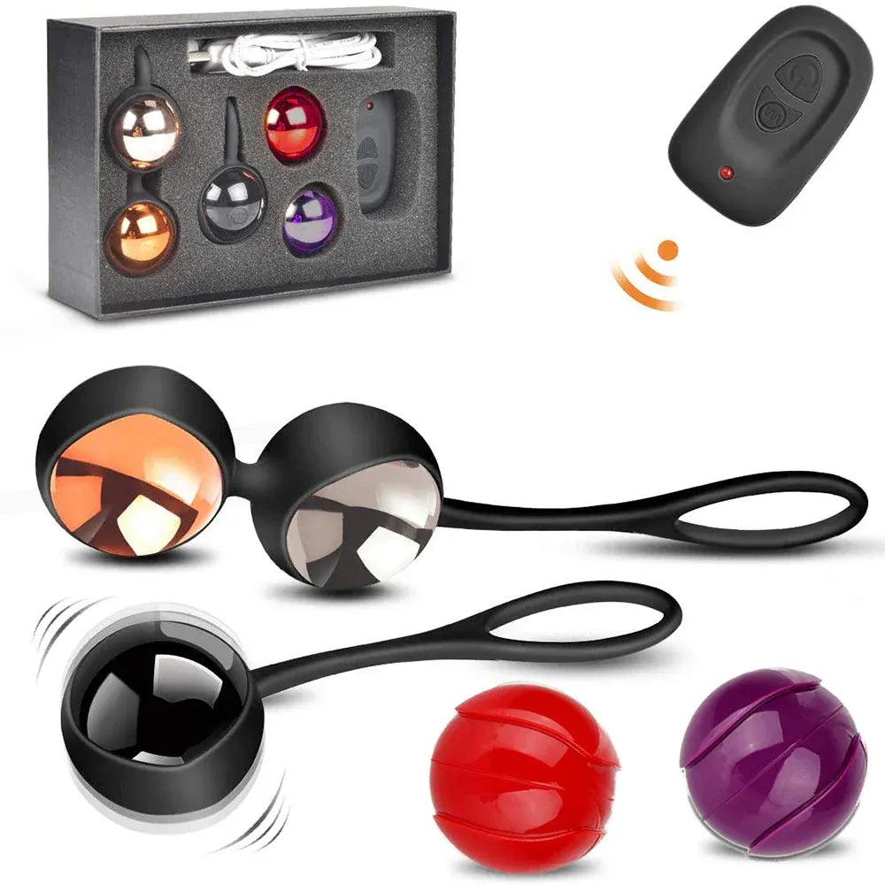 Wireless Vibrating Kegel Balls For Women