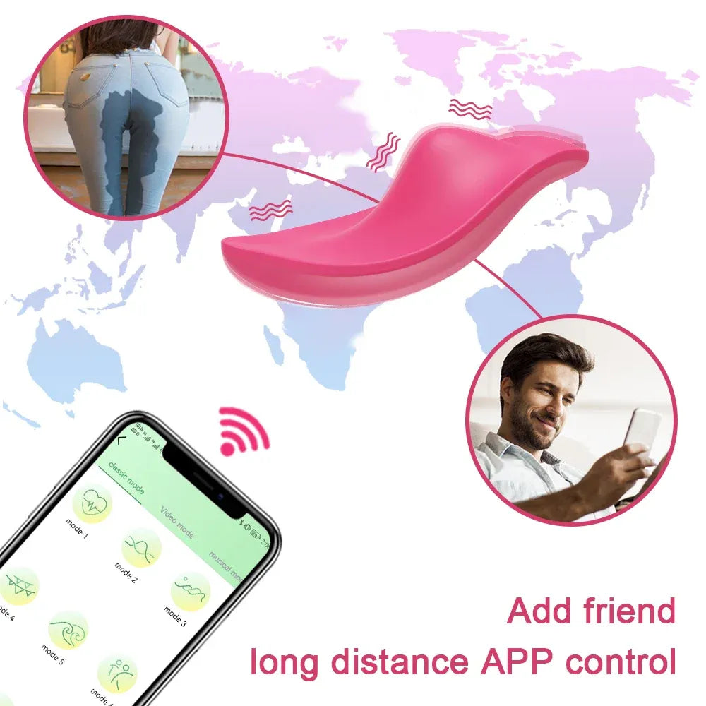 Wireless Wearable Clit Stimulator for Couples